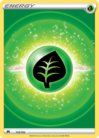Grass Energy Crown Zenith Pokemon Card