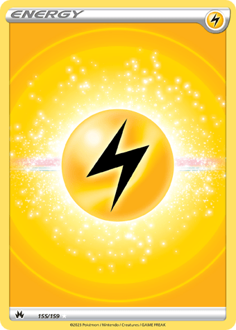 Lightning Energy Crown Zenith Pokemon Card