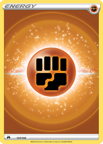 Fighting Energy Crown Zenith Pokemon Card