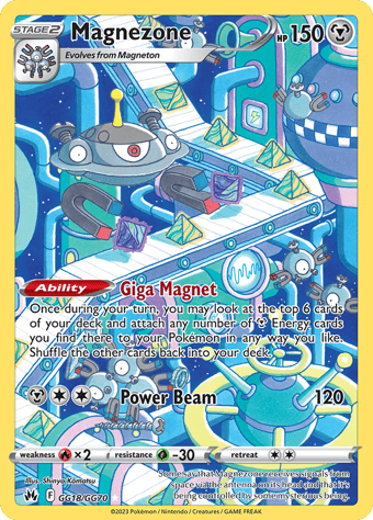 Magnezone Crown Zenith Pokemon Card