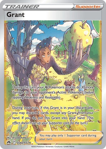 Grant Crown Zenith Pokemon Card