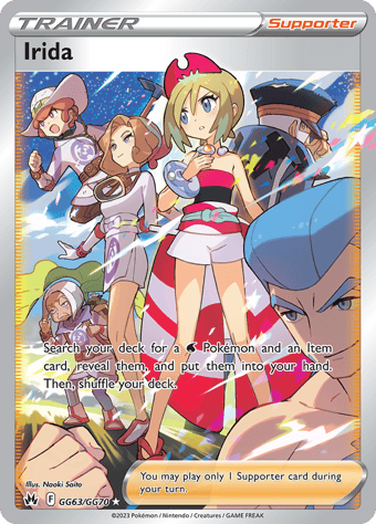 Irida Crown Zenith Pokemon Card