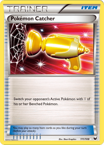 Pokemon Catcher Dark Explorers Pokemon Card