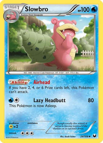 Slowbro Dark Explorers Pokemon Card