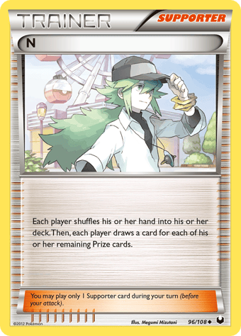 N Dark Explorers Pokemon Card