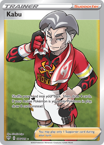 Kabu Darkness Ablaze Pokemon Card