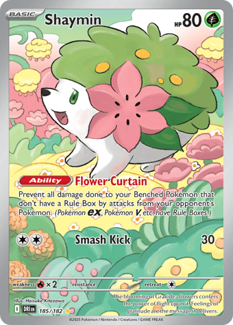 Shaymin Destined Rivals Pokemon Card