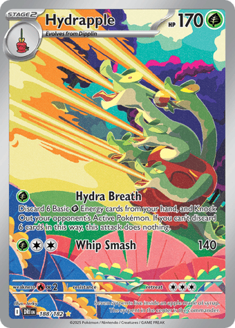 Hydrapple Destined Rivals Pokemon Card