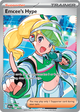 Emcee's Hype Destined Rivals Pokemon Card