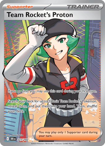 Team Rocket's Proton Destined Rivals Pokemon Card