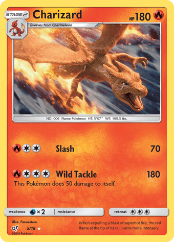 Charizard Detective Pikachu Pokemon Card