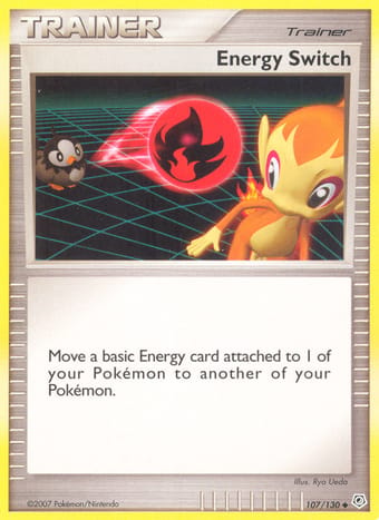 Energy Switch Diamond & Pearl Pokemon Card