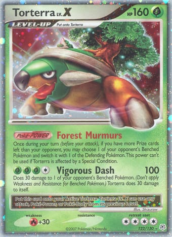 Torterra Diamond & Pearl Pokemon Card