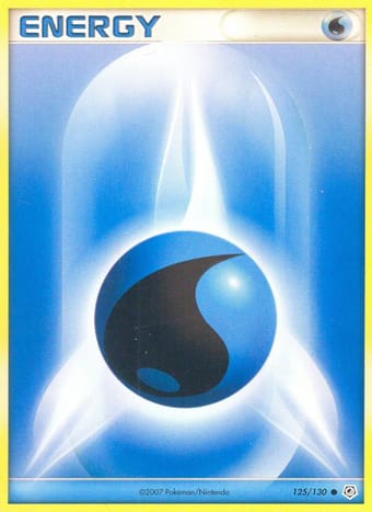 Water Energy Diamond & Pearl Pokemon Card