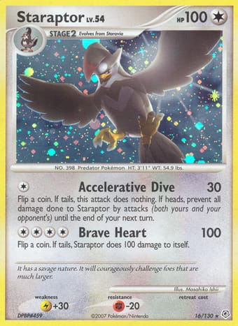 Staraptor Diamond & Pearl Pokemon Card