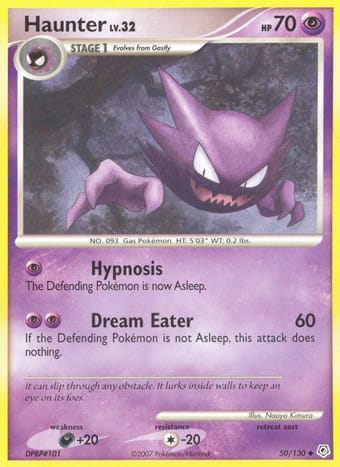 Haunter Diamond & Pearl Pokemon Card