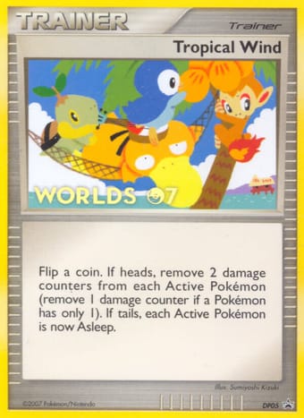 Tropical Wind DP Black Star Promos Pokemon Card