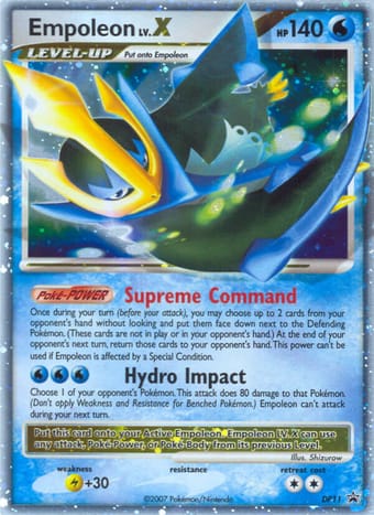Empoleon DP Black Star Promos Pokemon Card