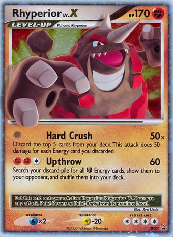 Rhyperior DP Black Star Promos Pokemon Card