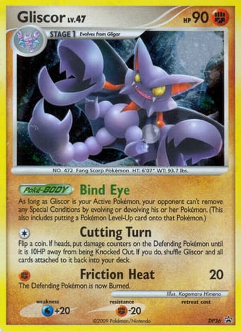Gliscor DP Black Star Promos Pokemon Card