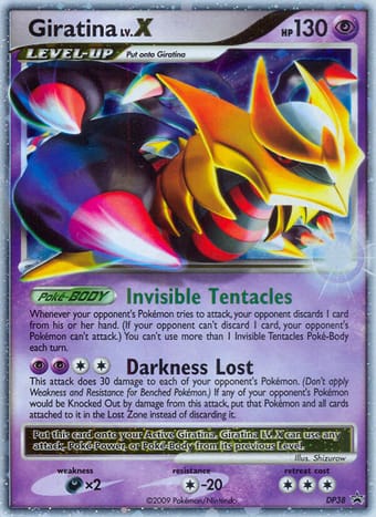 Giratina DP Black Star Promos Pokemon Card