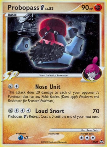 Probopass G DP Black Star Promos Pokemon Card