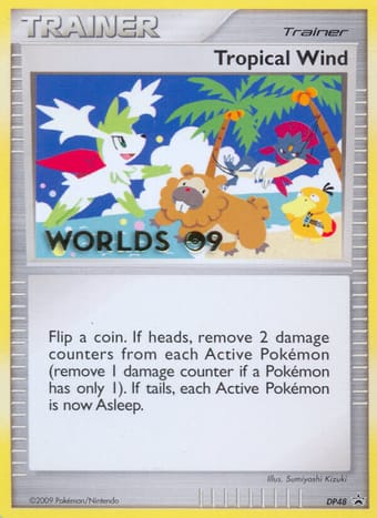Tropical Wind DP Black Star Promos Pokemon Card