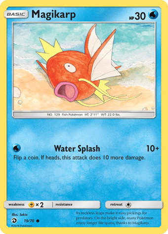 Magikarp Dragon Majesty Pokemon Card