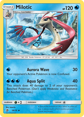 Milotic Dragon Majesty Pokemon Card