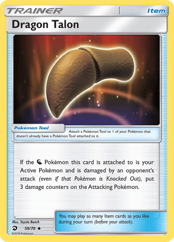 Dragon Talon Dragon Majesty Pokemon Card