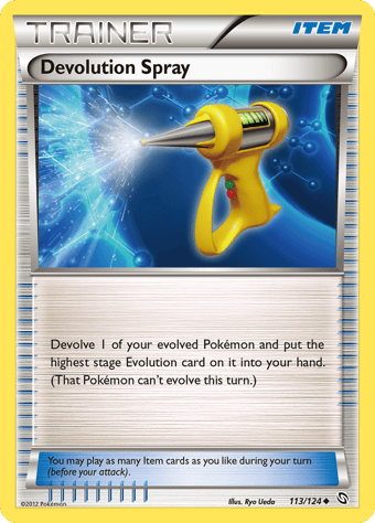 Devolution Spray Dragons Exalted Pokemon Card