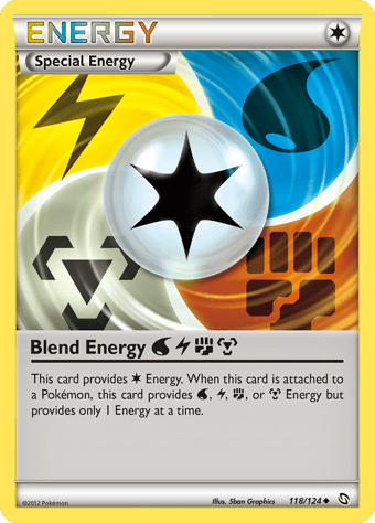 Blend Energy WaterLightningFightingMetal Dragons Exalted Pokemon Card