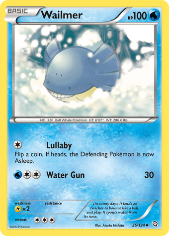 Wailmer Dragons Exalted Pokemon Card