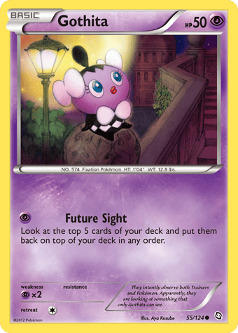 Gothita Dragons Exalted Pokemon Card