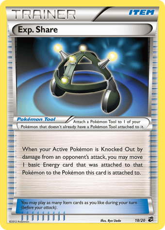 Exp. Share Dragon Vault Pokemon Card