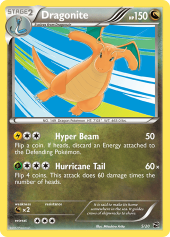 Dragonite Dragon Vault Pokemon Card