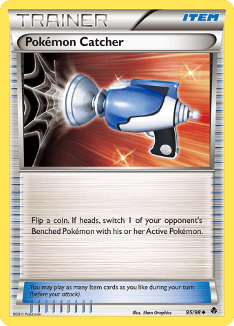 Pokemon Catcher Emerging Powers Pokemon Card