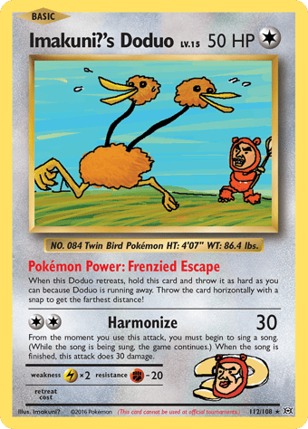 Imakuni?'s Doduo Evolutions Pokemon Card