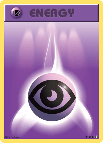 Psychic Energy Evolutions Pokemon Card