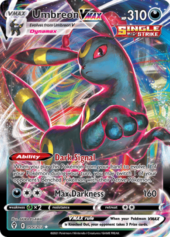 Umbreon VMAX Evolving Skies Pokemon Card