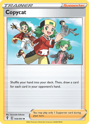 Copycat Evolving Skies Pokemon Card