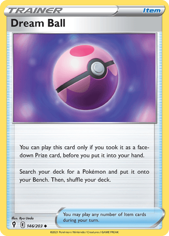 Dream Ball Evolving Skies Pokemon Card