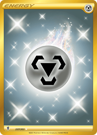 Metal Energy Evolving Skies Pokemon Card