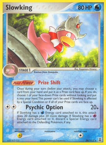 Slowking EX Delta Species Pokemon Card