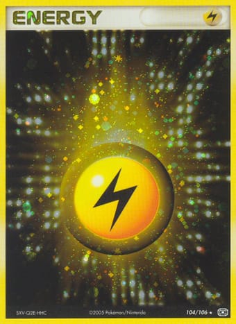 Lightning Energy EX Emerald Pokemon Card
