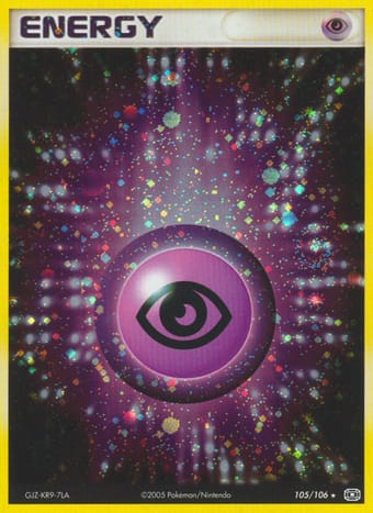 Psychic Energy EX Emerald Pokemon Card