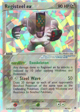 Registeel ex EX Hidden Legends Pokemon Card