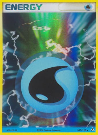 Water Energy EX Holon Phantoms Pokemon Card