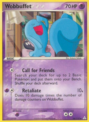Wobbuffet EX Holon Phantoms Pokemon Card