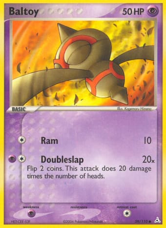 Baltoy EX Holon Phantoms Pokemon Card